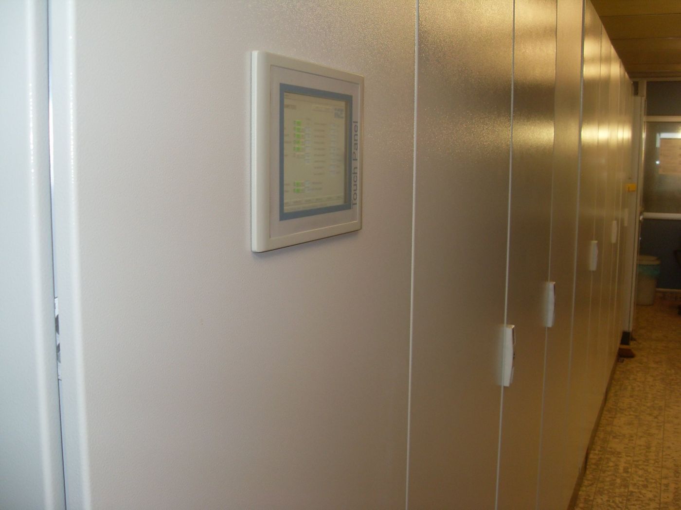 ICE industrial control cabinets with touch panel