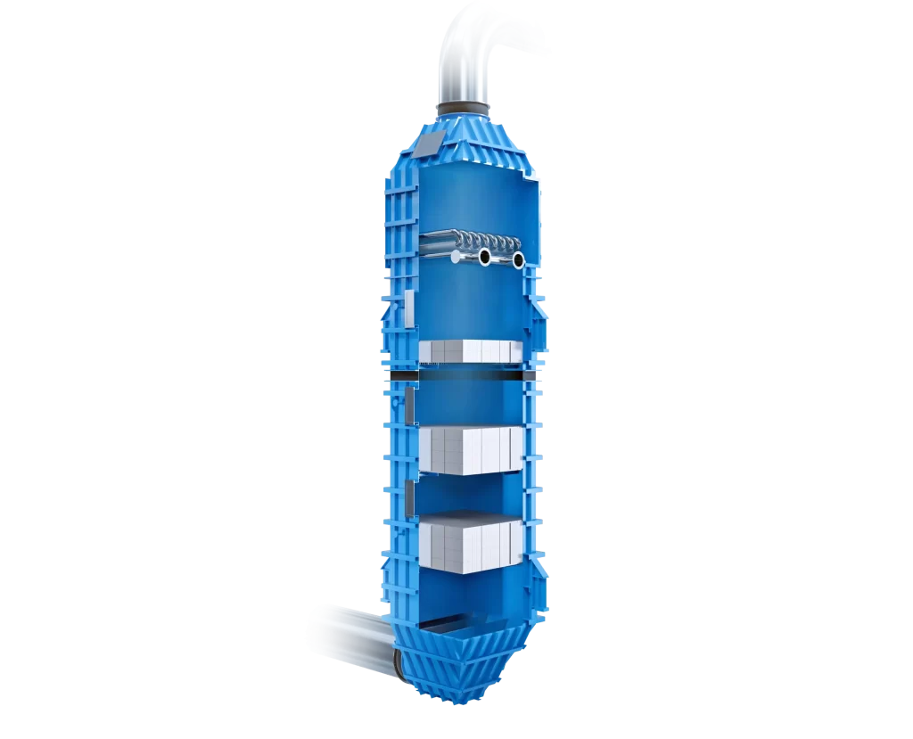 Selective catalytic reduction (SCR) unit