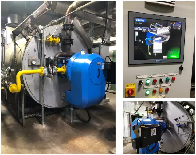 Dunphy servo-driven burners with ratio control