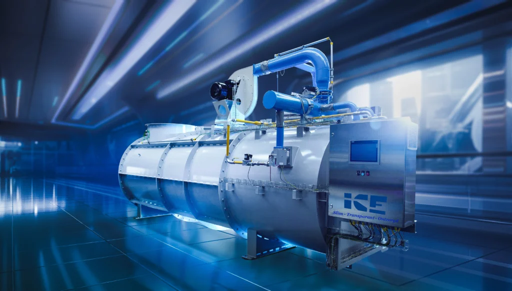 Thermal oxidizer installation