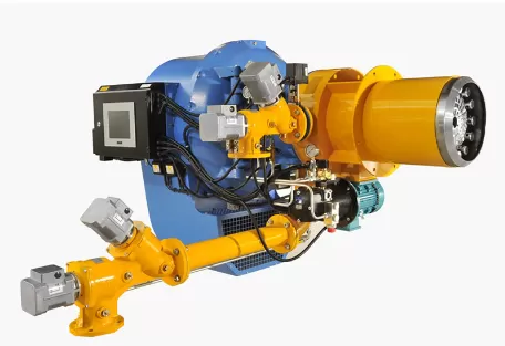 Industrial combustion and burner system